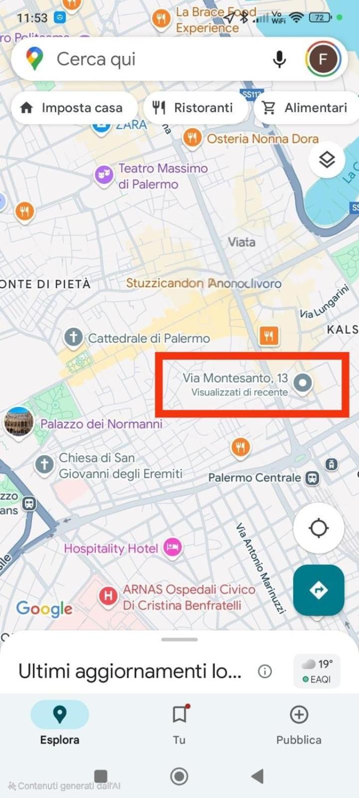 Montesanto Home Palermo Kültér fotó